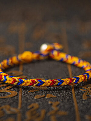 HimaFlow "May you be good fortune and success" Lucky Multicolored Bracelet