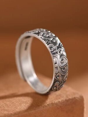 FREE Gift: The Auspicious Clouds Luck Vintage Ring