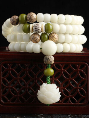 FREE Gift:  Reborn into Pure Land Peace Lotus Mala