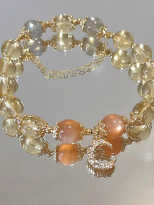FREE Gift: Abundant Energy Moon Citrine Bracelet